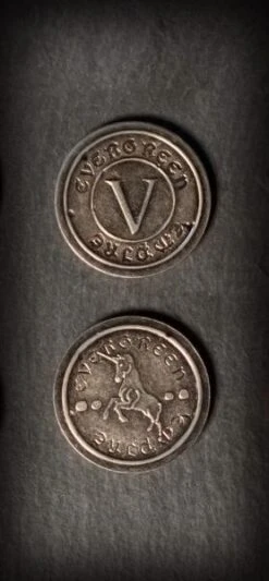 Upgrade Your Games Metal Coins Roman Numerials 11 Upgrade Your Games Metal Coins Roman Numerials -Board Games Shop coins silver grande 493b89de c039 4cc4 a4a3 608d8f834a67