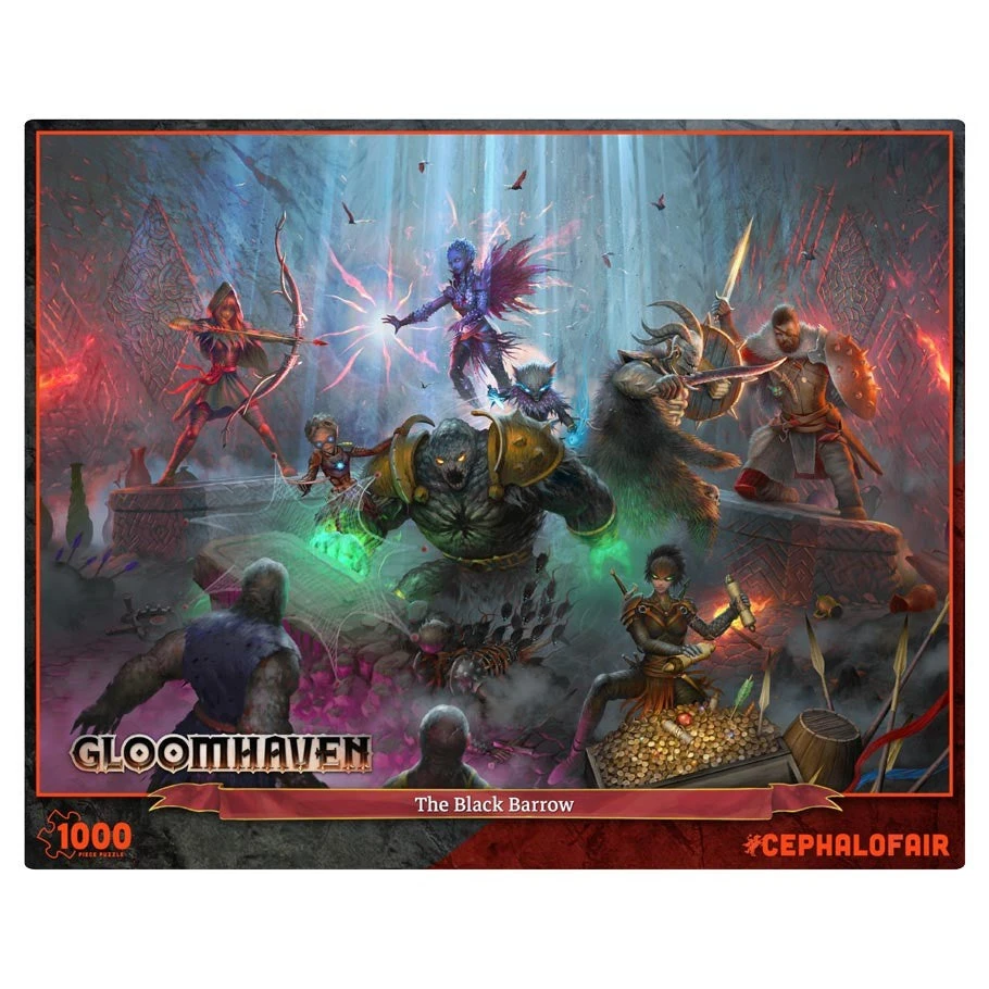 Puzzle 1000 Gloomhaven Black Barrow 3 Puzzle 1000 Gloomhaven Black Barrow