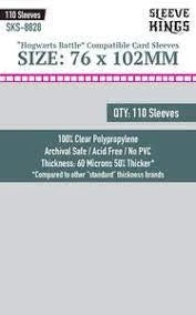 Sleeve Kings 8828 Hogwarts Battle Large 76mm X 102mm (110)