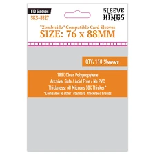 Sleeve Kings 8827 Zombicide 76mm X 88mm (110)