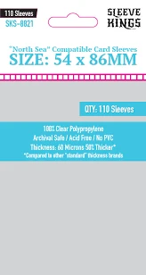 Sleeve Kings 8821 North Sea Saga 54mm X 86mm (110)