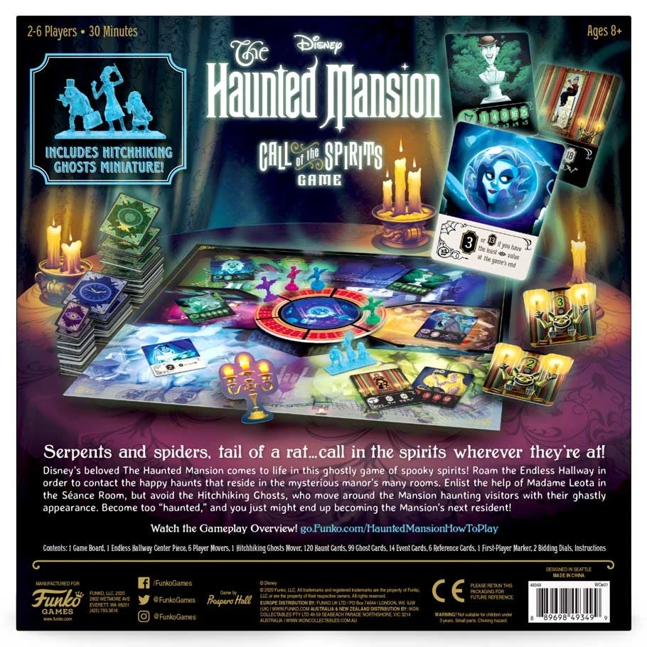FUNKO Disney Haunted Mansion 4 FUNKO Disney Haunted Mansion - Image 2