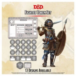 Dungeons And Dragons 5th Edition Token Set Fighter