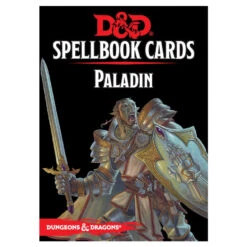 Dungeons And Dragons 5th Edition Spellbook Cards Paladin
