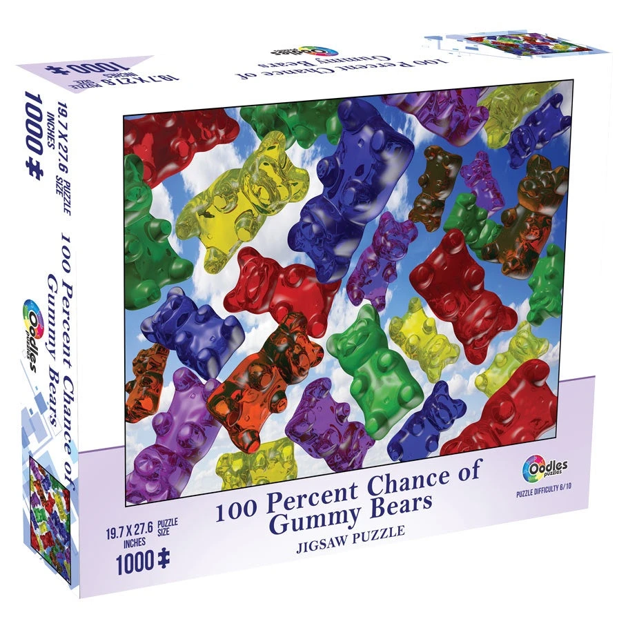 Puzzle 1000 Percent Chance Of Gummy Bears 3 Puzzle 1000 Percent Chance Of Gummy Bears