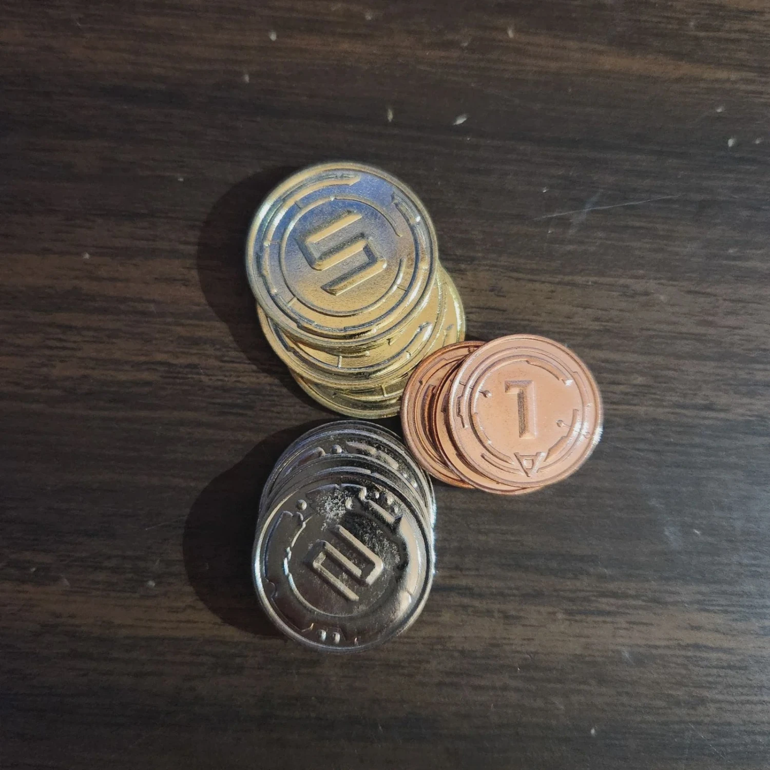 Upgrade Your Games Metal Coins Sci-Fi 3 Upgrade Your Games Metal Coins Sci-Fi