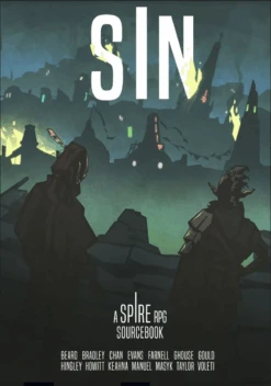 Spire The City Must Fall RPG SIN Sourcebook