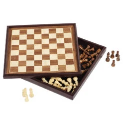 Cardinal Legacy Chess & Checkers Deluxe -Board Games Shop smy6045313 web 2content