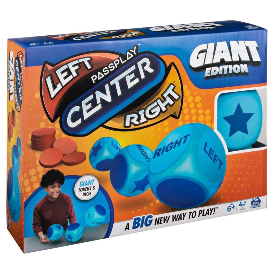 Left Center Right PassPlay (LCR) Giant 3 Left Center Right PassPlay (LCR) Giant