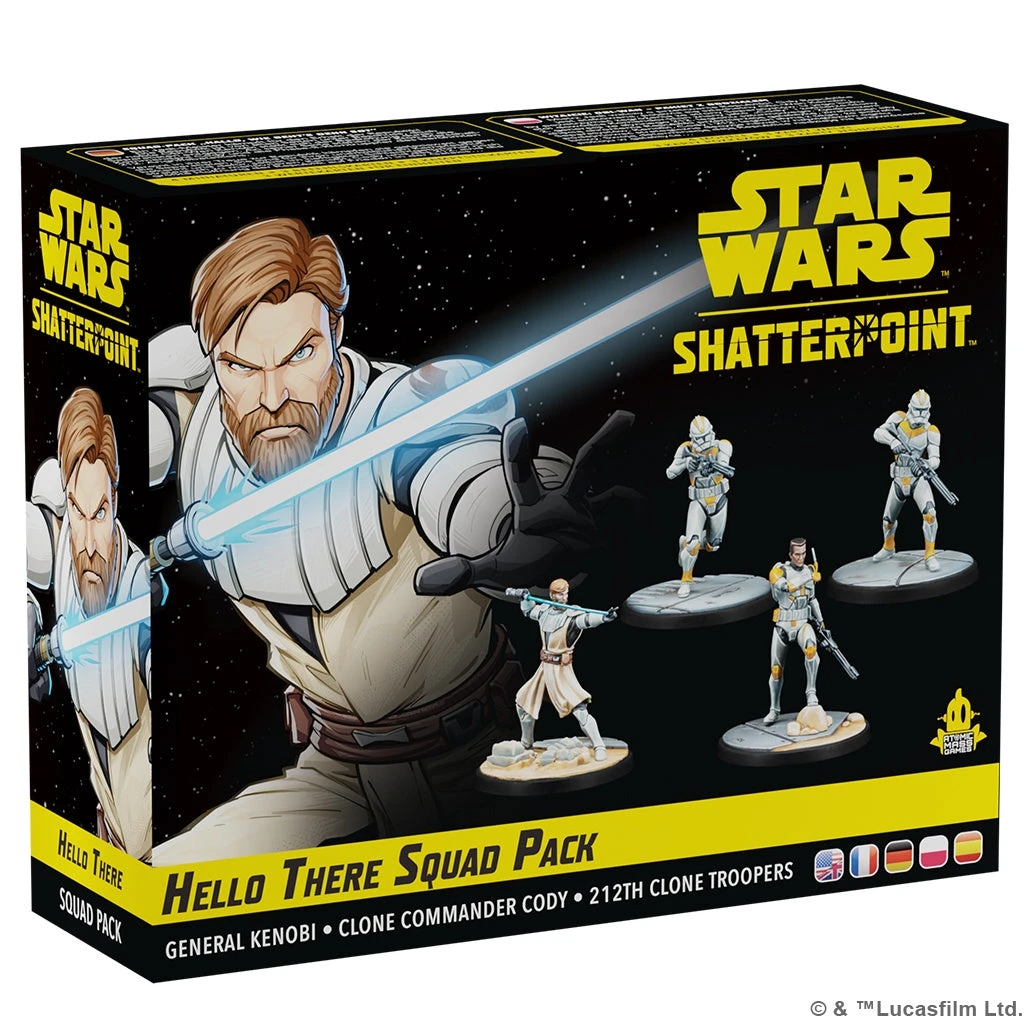 Atomic Mass Games Star Wars Shatterpoint Squad Pack Hello There