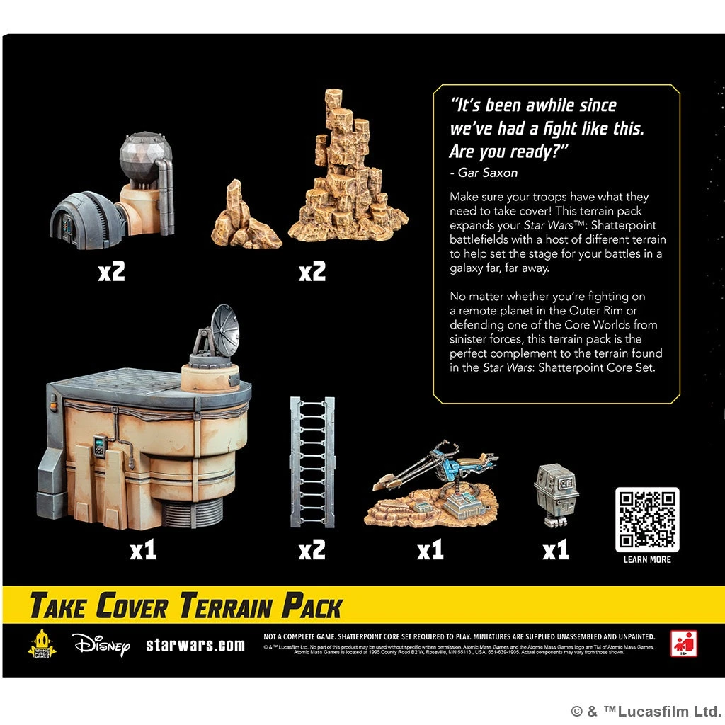 Atomic Mass Games Star Wars Shatterpoint Terrain Pack Take Cover 4 Atomic Mass Games Star Wars Shatterpoint Terrain Pack Take Cover - Image 2