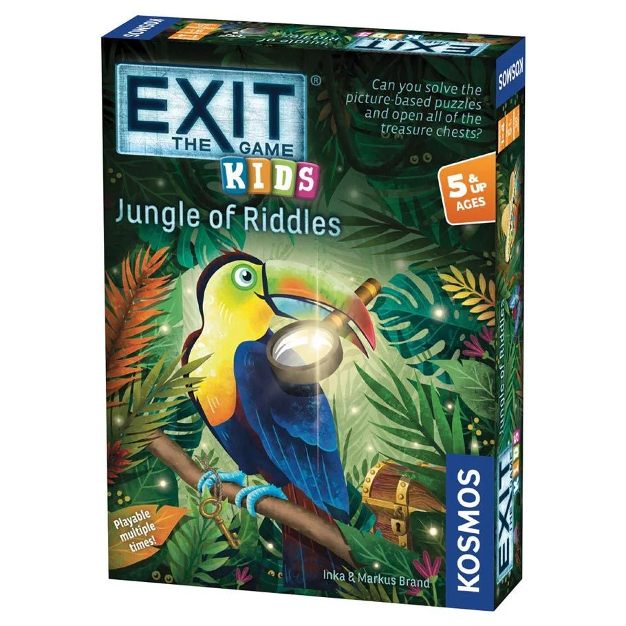 Thames & Kosmos Exit Kids Jungle Of Riddles 3 Thames & Kosmos Exit Kids Jungle Of Riddles