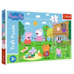 Trefl Puzzle Baby Peppa Pig 24 Piece Maxi Fun In The Grass