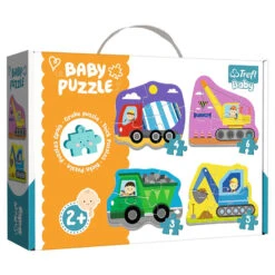 Trefl Puzzle Baby Classic Vehicles On The Construction Site