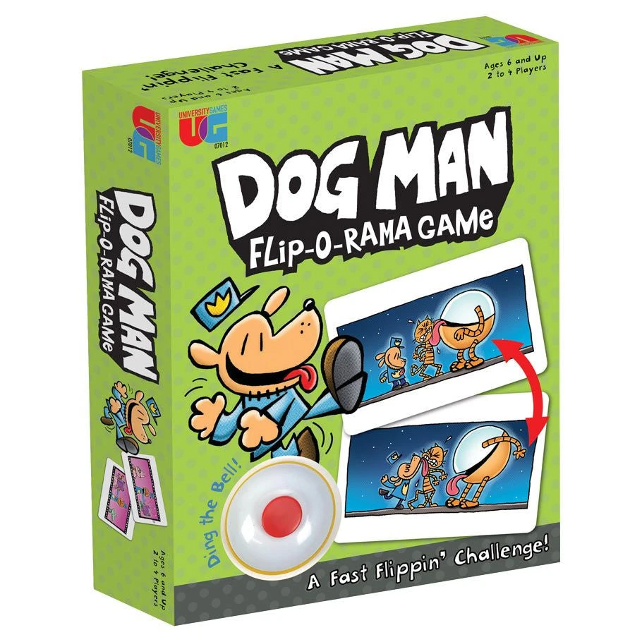 University Games Dog Man Flip-O-Rama 3 University Games Dog Man Flip-O-Rama