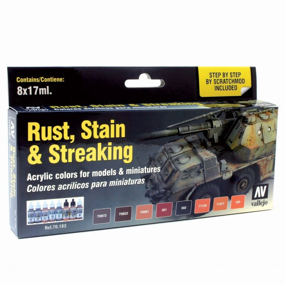 Model Color Effects Rust, Stain, & Streaking 3 Model Color Effects Rust, Stain, & Streaking