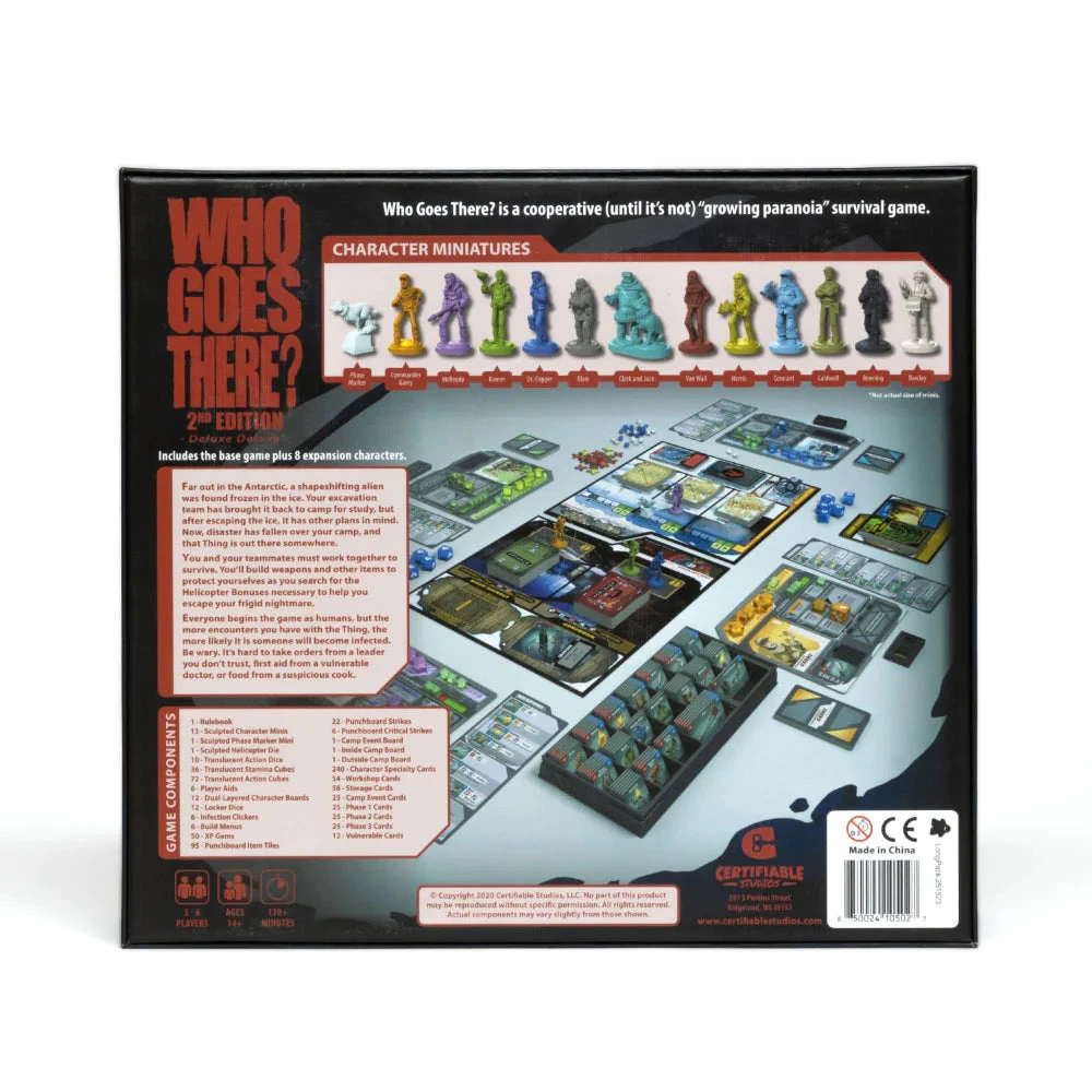 Who Goes There? (2nd Edition) Deluxe The Thing Box 4 Who Goes There? (2nd Edition) Deluxe The Thing Box - Image 2